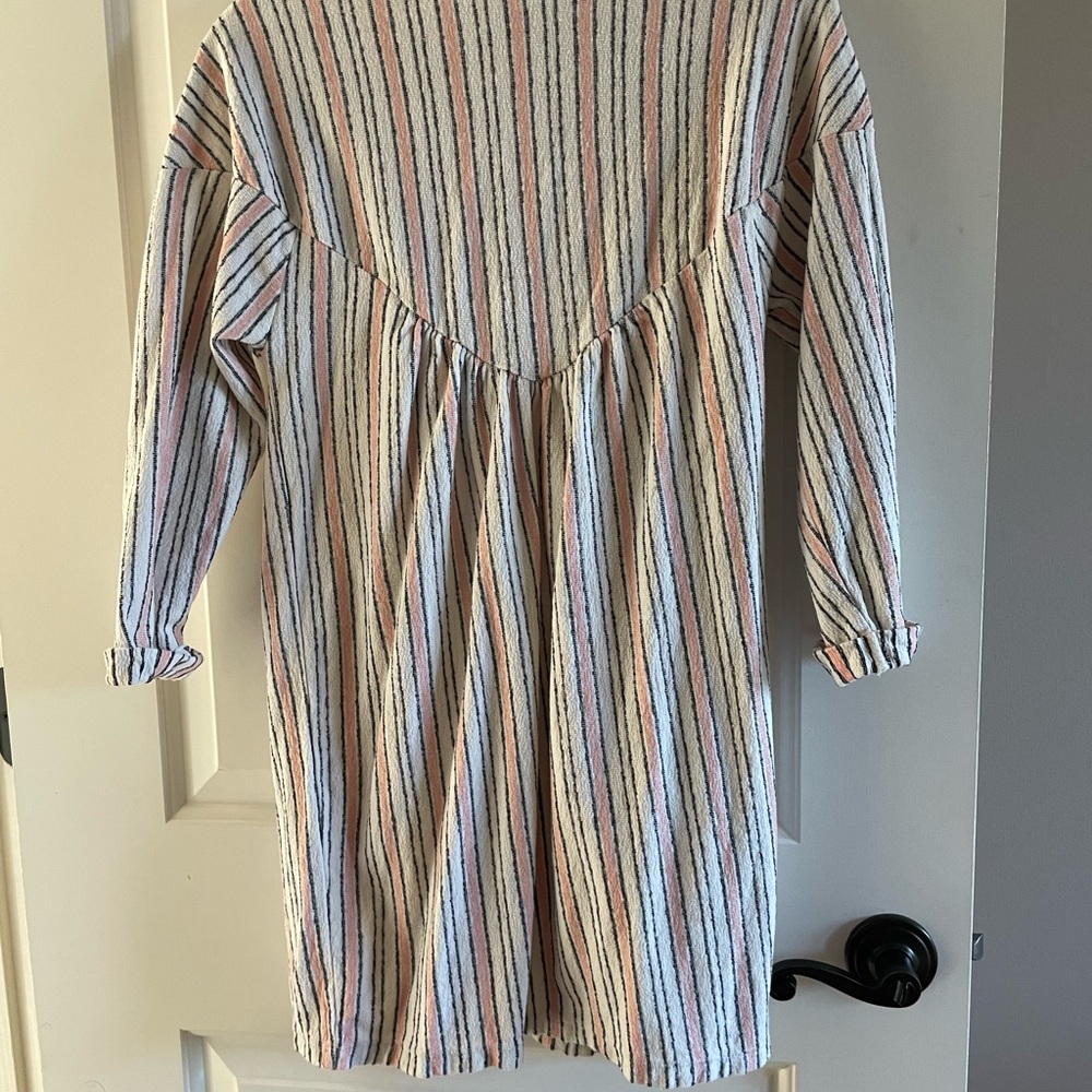 Zara Kids Dress with Multicolor Stripes